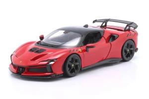 Ferrari SF90 XX SF90XX Stradale 4.0 V8 2024 Red Bburago 1:24