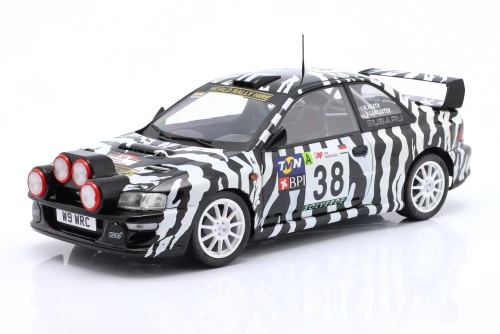 S1807409 Subaru Impreza S5 WRC99 #38 TAP Rally Portugal 2001 Heath, Lancaster Solido 1:18