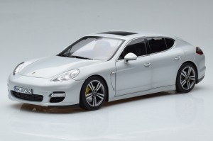 Porsche Panamera Turbo 2009 Silver Norev 1:18