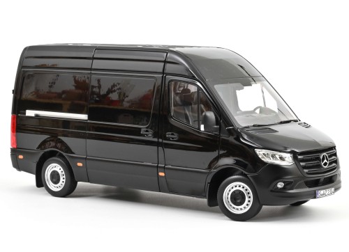 183041 Mercedes-Benz Sprinter 2018 Black Norev 1:18