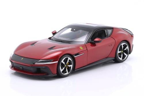 26033 Ferrari 12Cilindri V12 830hp 2024 Dark Red Metallic Bburago 1:24
