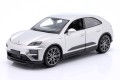 21114Sl Porsche Macan 4 Turbo Electric 2024 Silver Bburago 1:24