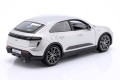 21114S Porsche Macan 4 Turbo Electric 2024 Silver Bburago 1:24