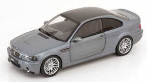 BMW M3 E46 CSL Coupe 2003 Grey Metallic Norev 1:18 - Limited Edition 1000 pcs.