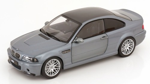 183016 BMW M3 E46 CSL Coupe 2003 Grey Metallic Norev 1:18 - Limited Edition 1000 pcs.