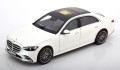 183801 Mercedes-Benz S-Class AMG-Line (W223) 2021 White Metallic Norev 1:18 - Limited Edition 500 pcs.