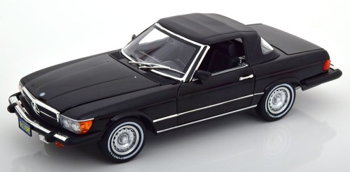 183724 Mercedes-Benz 450 SL R107 US-Version American Gigolo 1979 Norev 1:18 - Limited Edition 1000 pcs.