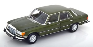 Mercedes-Benz 350 SE W116 US-Version 1973 Green Metallic Norev 1:18 - Limited Edition 1000 pcs.