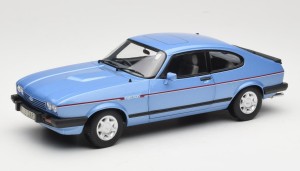 Ford Capri Mk3 Mk.III 2.8 Injection RHD 1984 Paris Blue Metallic Norev 1:18