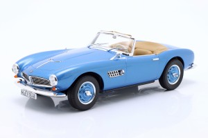 BMW 507 Cabriolet 1957 Blue Metallic Norev 1:18