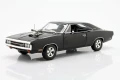 19122 Dodge Charger with Blown Engine 1970 Black Greenlight 1:18