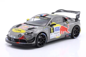 Alpine A110 RGT+ #6 Rallye Du Mont Blanc 2024 Loeb, Godey Solido 1:18