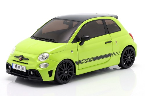 S1811307 Fiat F595 Abarth 2023 Adrenaline Green Solido 1:18