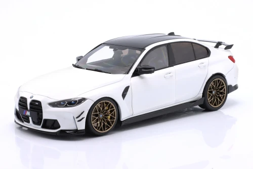 S1814301 BMW M3 (G80) Performance Parts 2024 Alpine White Solido 1:18