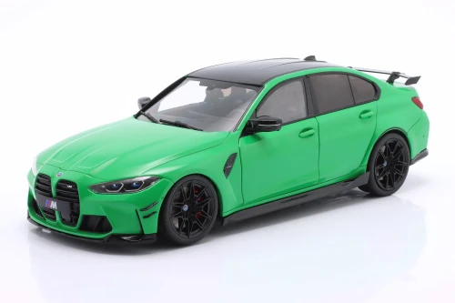 S1814302 BMW M3 (G80) Performance Parts 2024 Signal Green Solido 1:18