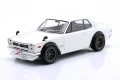 S1813001 Nissan Skyline (C10) Hakosuka 1970 Pearl White Solido Works 1:18