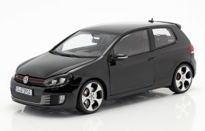 Volkswagen VW Golf 6 VI GTi 2009 Black Norev 1:18