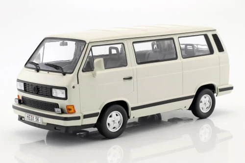 188541 Volkswagen VW T3 Multivan Minibus Bus WhiteStar 1990 White Norev 1:18