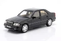 183381 Mercedes-Benz C-Class C36 AMG (W202) 1993 Obsidian Black Metallic Norev 1:18