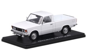 FSO Polski Fiat 125p Pick-Up 1975 White Hachette 1:24