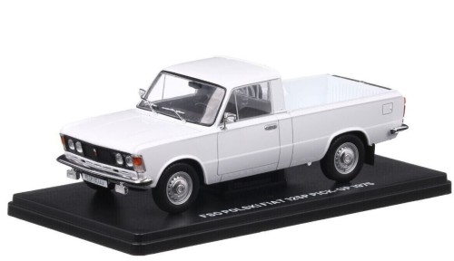 VQR052 FSO Polski Fiat 125p Pick-Up 1975 White Hachette 1:24