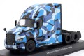 G1470007 Freightliner Cascadia Truck 2018 Blue / Camouflage Hachette 1:43