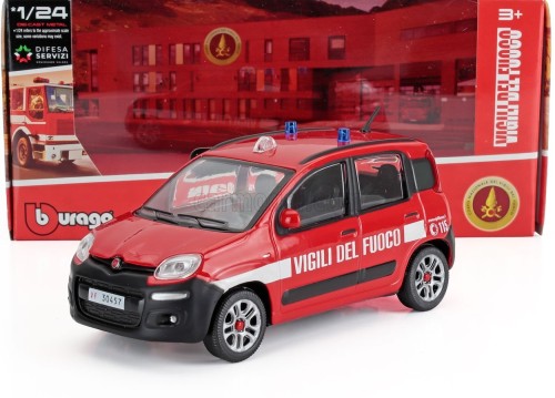 22123 Fiat Nuova Panda Vigili Del Fuoco 2012 Bburago 1:24