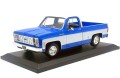 31467 Chevrolet C10 Cheyenne Super Pick-Up 1974 Blue / White Maisto 1:18
