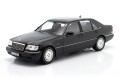 183045 Mercedes-Benz S600 W140 V12 1997 Obsidian Black Metallic Norev 1:18