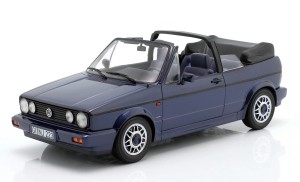 Volkswagen VW Golf I 1 Mk1 Cabriolet Quartett 1992 Inca Blue Norev 1:18
