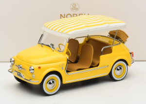 Fiat 500 Jolly 1965 Yellow Norev 1:18