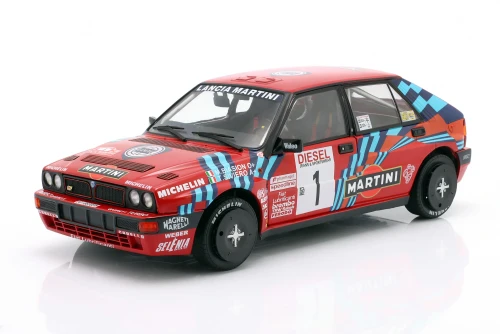 S1807808 Lancia Delta HF Integrale #1 Winner Rallye San Remo 1989 Biasion, Siviero Solido 1:18