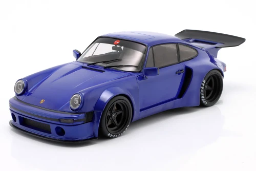 S1810503 Porsche 911 (930) KS-R by Khyzyl Saleem 2024 Dark Blue Metallic Solido 1:18