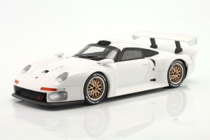 Porsche 911 (993) GT1 Plain Body Street Version 1996 White WERK83 1:18