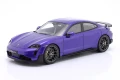 GT520 Porsche Taycan Turbo GT 2023 Purple Sky Metallic GT Spirit 1:18