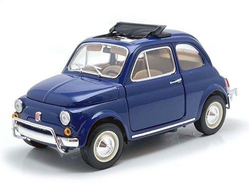 12035 Fiat 500 L 1968 Blue Bburago 1:18
