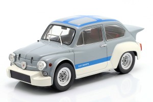 Fiat Abarth 1000 TCR Gr.2 1970 Grey / White WhiteBox 1:24