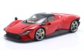 16912 Ferrari Daytona SP3 Closed Top 2022 Rosso Corsa Red Bburago Signature Series 1:18