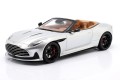 GT945 Aston Martin DB12 Volante Convertible 2023 Aluminite Silver GT Spirit 1:18