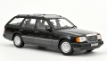 183960 Mercedes-Benz 300D S124 T-Modell 1990 Blue-Black Metallic Norev 1:18