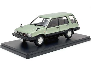 Toyota Tercel 1982 Light Green WhiteBox 1:24