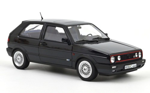188583 Volkswagen VW Golf 2 II GTi Edition Blue 1991 Moonlight Blue Metallic Norev 1:18