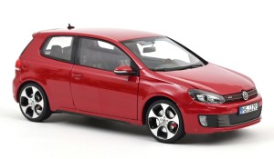 Volkswagen VW Golf 6 VI GTi 2009 Tornado Red Norev 1:18