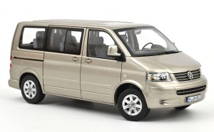 Volkswagen VW T5 Multivan 2003 Wheat Beige Metallic Norev 1:18