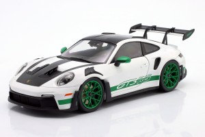 Porsche 911 (992) GT3 RS Tribute to Carrera RS Package 2024 White / Green Solido 1:18