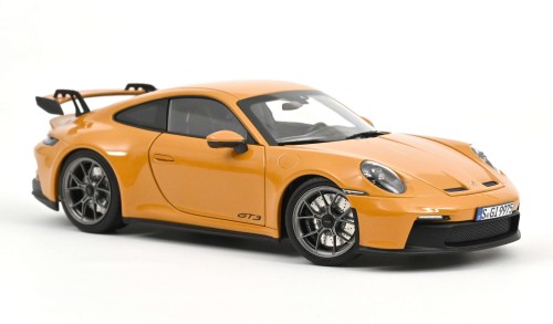 187387 Porsche 911 (992) GT3 Coupe 2021 Bahama Yellow Norev 1:18