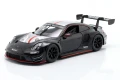 28048 Porsche 911 (992) GT3 R 2023 Black / Silver Bburago 1:24