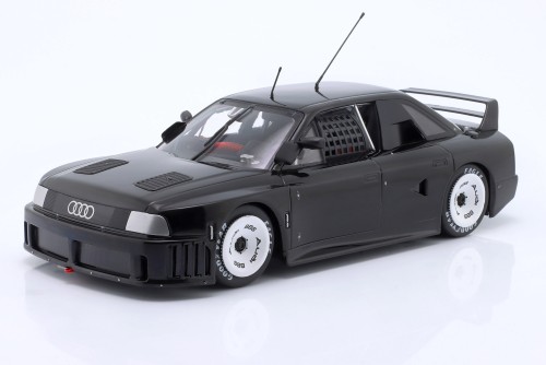 W1806008 Audi 90 IMSA GTO Test Car IMSA Series 1989 Black WERK83 1:18