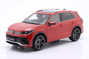Volkswagen VW Tiguan E TSI R-Line 2024 Persimmon Red Metallic Otto Mobile 1:18