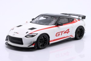 Nissan Z GT4 Nismo Coupe 2022 White / Black Otto Mobile 1:18